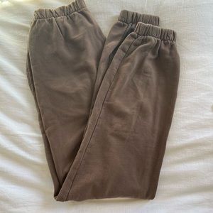 Brown rosa sweatpants